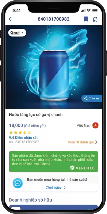 hiển thị đầy đủ thông tin sản phẩm khi đăng ký icheck