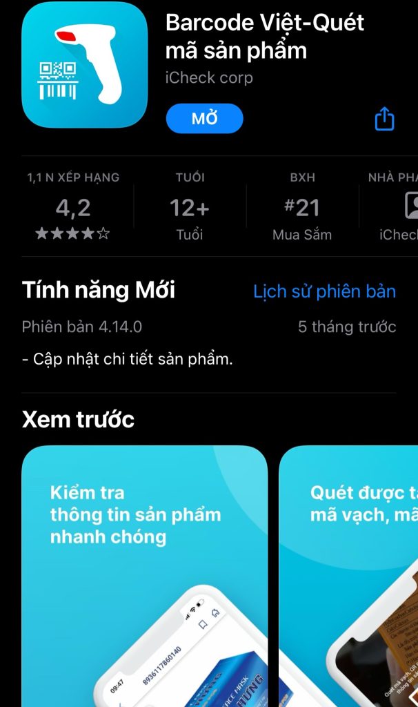 Top 6 ứng dụng quét mã vạch phổ biến nhất hiện nay