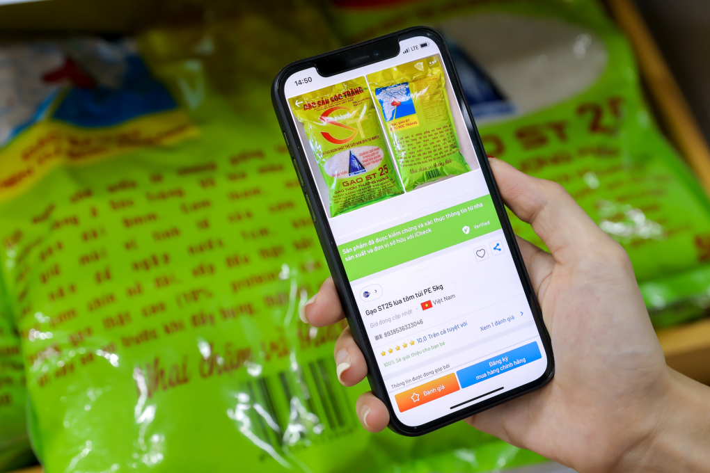 Đăng ký iCheck - Minh bạch thông tin, nguồn gốc sản phẩm