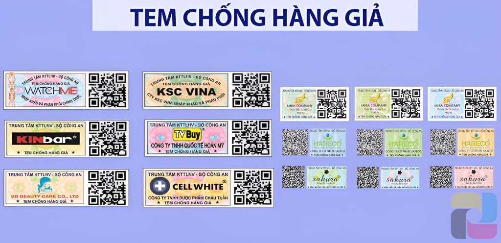 Giảm bớt nỗi lo cho doanh nghiệp với tem chống hàng giả